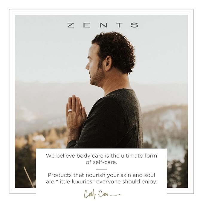 Zents Hand &amp Body Wash &amp Luminous Cashmere Body Oil Set (Mandarin Fragrance) | Hydrating Cleanser with Organic Shea Butter &amp Aloe | With Vitamin E &amp Organic Coconut Oil | 10 fl oz &amp