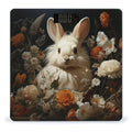 Rabbit and Flowers Smart Scale for Body Weight Accurate Bathroom Scale with LED Display Digital Weight Scales Weighing Machine High Precision Scales for Bath Home