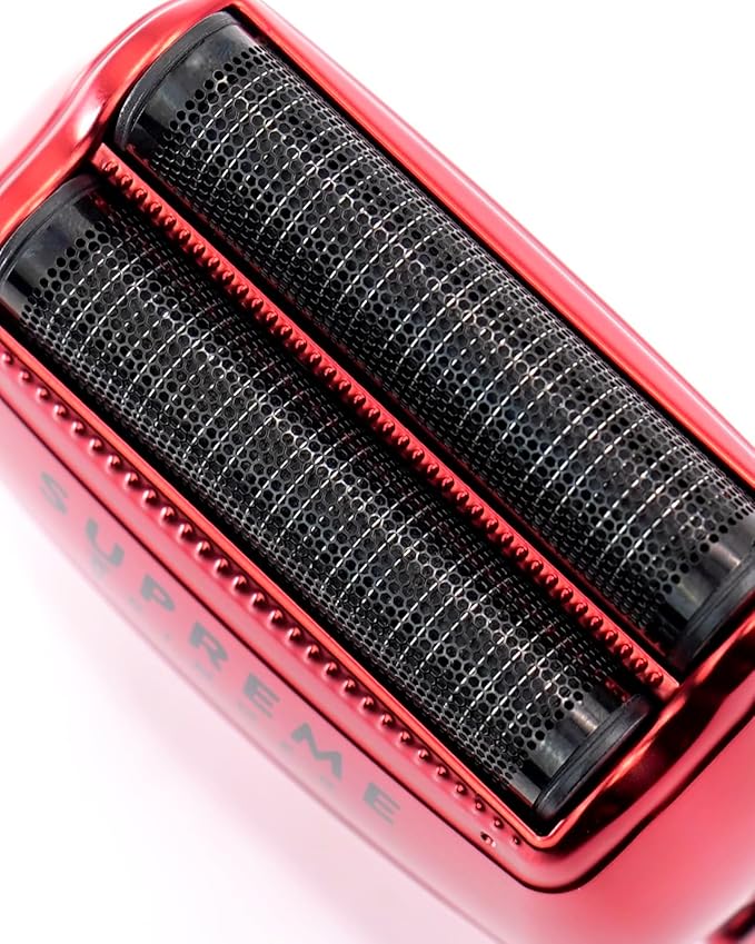 Supreme Trimmer Crunch STF602 – Waterproof Double Foil Shaver for Men | 150 Min Runtime Wet/Dry Cordless &amp Corded Electric Razor | Hypoallergenic Foils for Face Head &amp Stubble