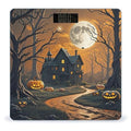 Spooky Halloween Scale for Body Weight Highly Accurate Digital Bathroom Body Scale Digital Bathroom Scales for People Anti-Slip Large LCD Display Smart Scales