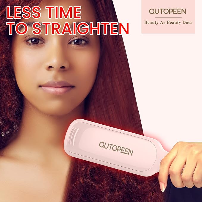 Fashion Pink Infrared 2 Inch Hair Straightener2 Inch Wide Professional Ceramic Tourmaline Flat Iron with Big Temp Display140F-450F DegreeDual Voltage