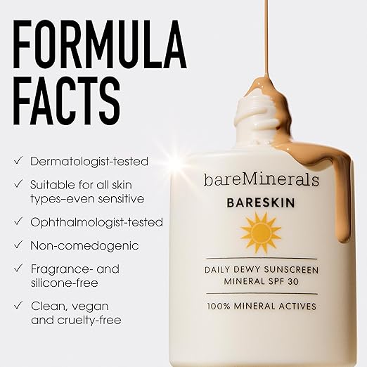 bareMinerals BareSkin Daily Dewy Sunscreen Mineral SPF 30