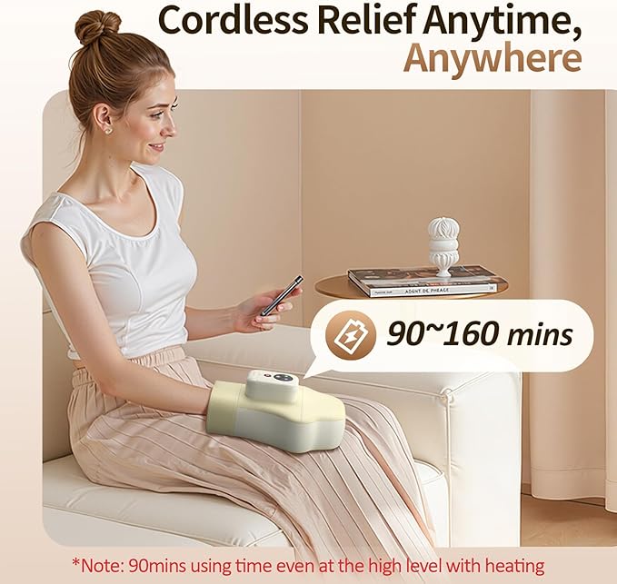Comfytemp K1061 Air Compression Therapy Device Portable Hand Massager for Circulation and Pain Relief K251623 FDA Cleared