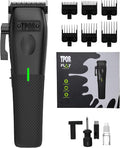 TPOB Play Barber Hair Clippers for Men 7500 RPM with Rubber Grips (Blackout)