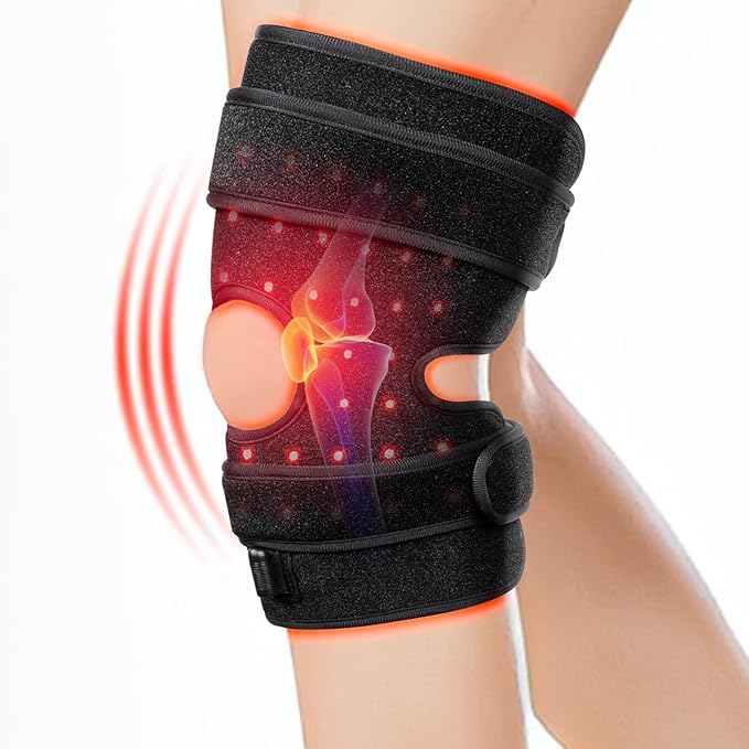 DGXINJUN Infrared &amp Red Light Therapy Devices for Joint Pain Relief Wrap Led 880nm Flexible Wearable Knee Elbow Pads Home Use FDA Cleared Benefits