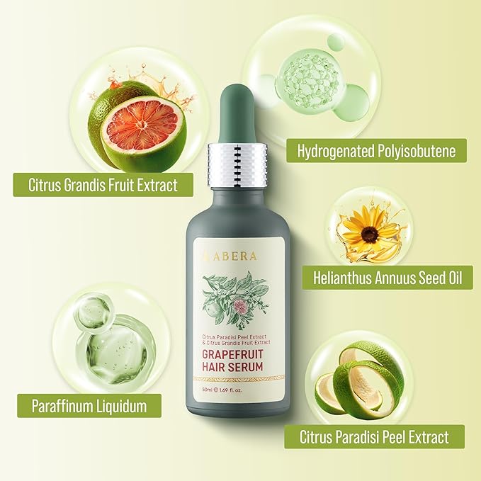 ABERA Folliculitis Body Wash and Grapefruit Hair Regrowth Serum