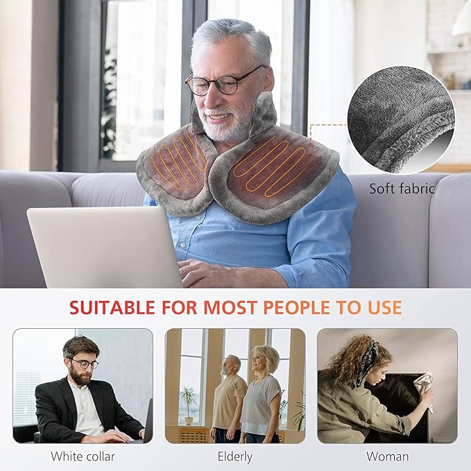 Large Heating Pad for Back Foot Massager with Heat