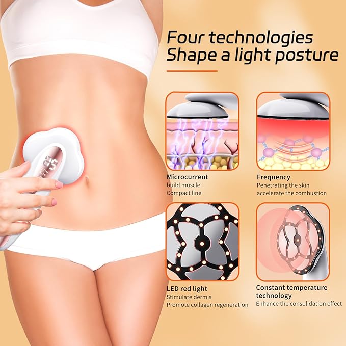 Body Sculpting Machine Portable Body Massage Tool for Legs Arms &amp BellyBodyEffectively Tightens The Skin