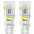 Hello Bello Sunscreen Mineral Lotion with Zinc Oxide - 30 SPF Broad Spectrum UVA/UVB Protection - Water Resistant Hypoallergenic Dermatologist &amp Clinically Tested - 3 Fl Oz (Pack of 2)