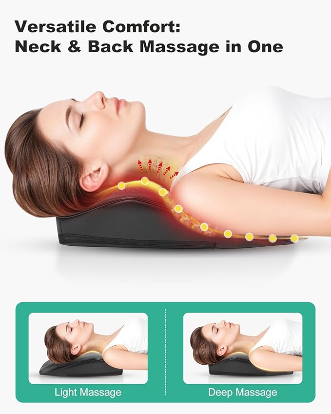 Snailax Foot Massager and Back Massager Bundle
