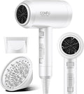 Hair Dryer with Diffuser CONFU Blow Dryer for Curly Hair for Women Men 21000PRM Travel Hair Dryer Portable Lightweight Fast Drying Negative Ion Hairdryer for Home &amp Travel