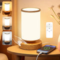Light Therapy Lamp 10000 Lux Sunlight Lamp with Remote Control 3 Color Temperatures &amp 4 Brightness Levels Full Spectrum Light Ideal as Desk Bedside Lamp &amp Gift for Home/Office