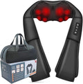 Neck Massager with Heat Shiatsu Back Neck and Shoulder Massager Deep Tissue 3D Kneading Massage Use at Home Office Car- Best Gifts for Women Men Mom Dad