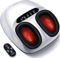 Shiatsu Foot Massager Machine with Heat &amp Remote 2026 Upgraded Deep Kneading Feet Massager for Plantar Fasciitis &amp Neuropathy 3 Heat Levels Multi-Mode Massage Auto-Off Timers Gifts for Wo