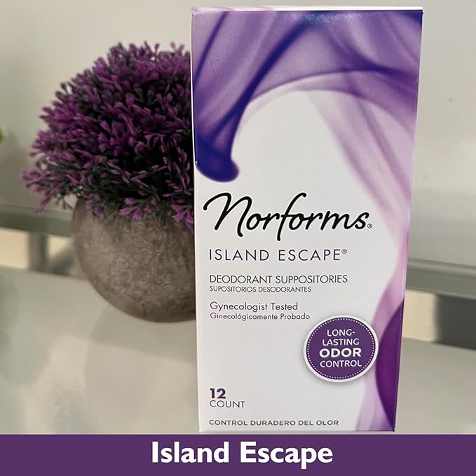 Norforms Suppositories Island Escape 12 Each (Pack of 10)