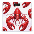 Red Lobster Print Bathroom Scale Digital Weight Scale Precision 400 Lbs Weighing Scales Large with LCD Backlight Display BMI Measures