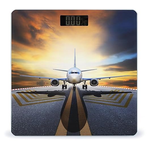Backpack Airplane Scale for Body Weight Digital Bathroom Scale Precision Smart Weighing Scales with Clear LED Display Accurate High Precision Scales Weighing Machine