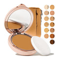 Toty by Sofia Vergara - Ilumina CC Creamy Compact SPF 50+ Mineral Broad Spectrum Sunscreen for Face - Tinted Blurring Balm SPF- Matte Light Coverage - Water &amp Sweat Resistant - All Skin Types - 4