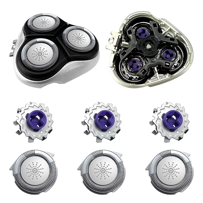Replacement Complete Head Assembly for Norelco AT830 AT875 AT880 AT895 AT920 AT921 AT940 PT870 PT920 PT925