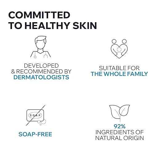 Uriage Daily Moisturizing Cleansing Cream With Shea Butter 2-In-1 Body Wash: Cleanses &amp Nourishes Fresh &amp Cocooning Perfume Face Body &amp Hair Soap-Free Physiological Ph