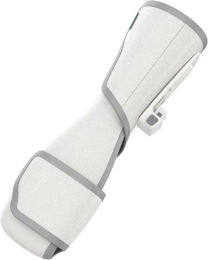 HoMedics Modulair Compression Wrist Wrap Massager – Overlapped Compression Therapy with 4 Programs Adjustable Intensity Heat Settings (Battery Sold Separately)