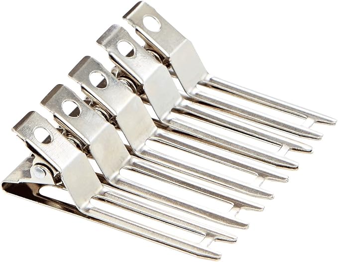 Ion Magnesium Curling Iron &amp 80 ct Sectioning Clips Bundle