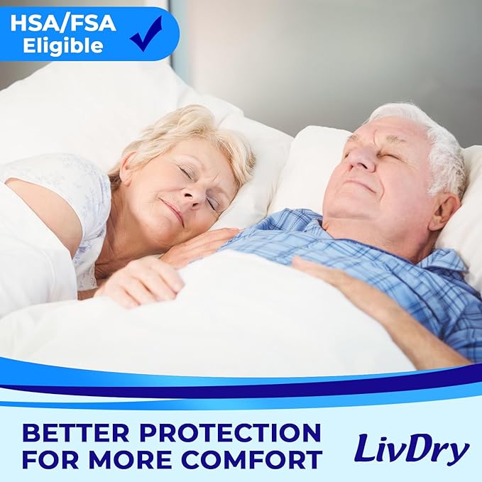 LivDry Adult S Incontinence Underwear Overnight Comfort Absorbency Leak Protection Small 18-Pack
