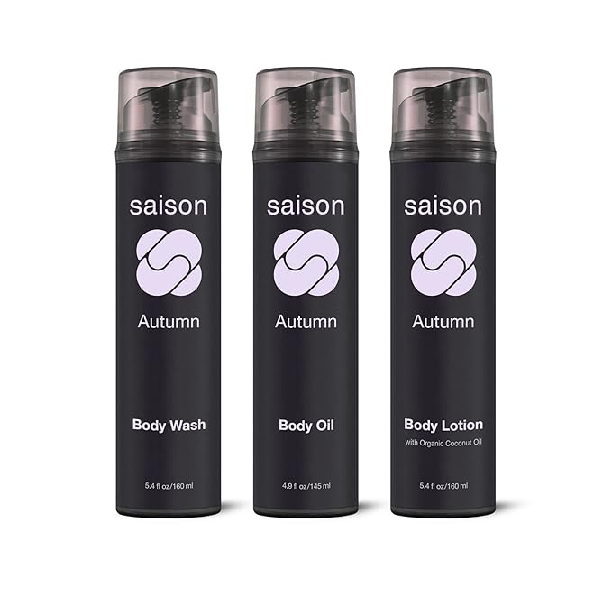Saison® Autumn Body Wash | Organic Natural Vegan &amp Cruelty Free Beauty