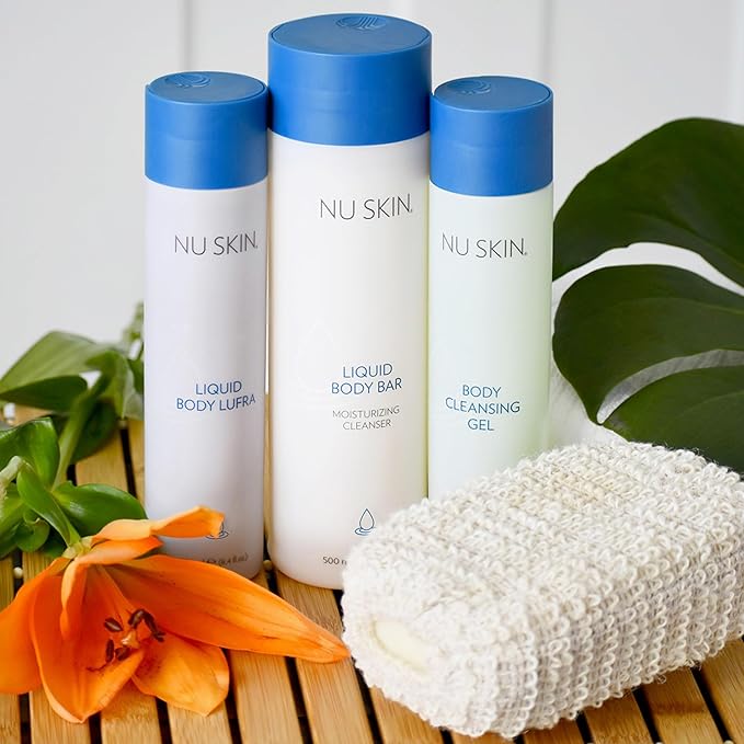 Nu Skin Body Cleansing Gel | Gentle Hydrating Wash for All Skin Types | Moisturizes Cleanses and Refreshes Skin | Luxurious 16.9 fl oz Bottle for Daily Use