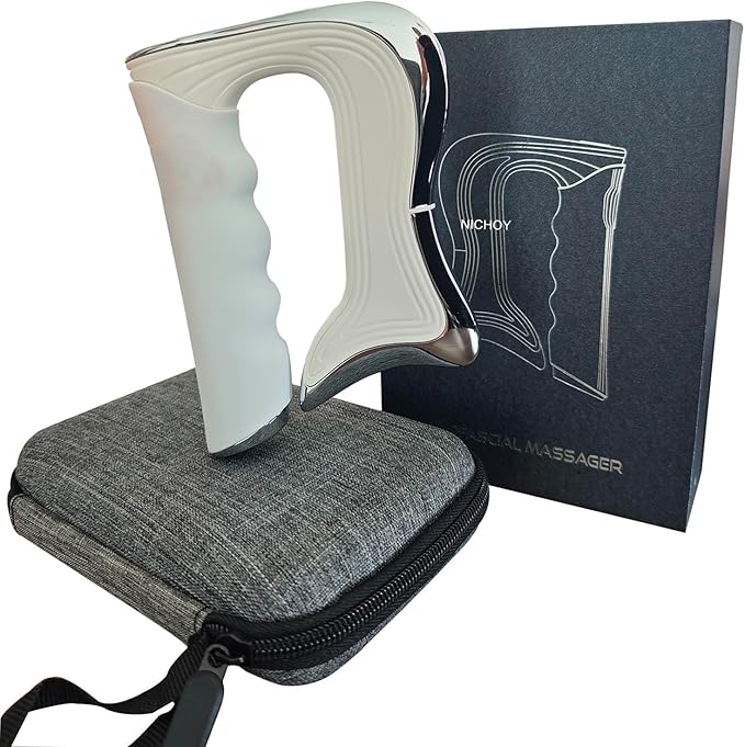 Fascia ScraperFascia KnifeMicro Current Massage Muscle Relaxation Stimulator Scraping NMES Pain Relief KnifeMuscle Pain Rehabilitation(W)