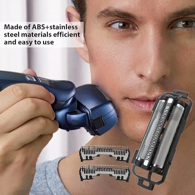 ES9015/WES9015P Shaver Replacement Outer Foil and Inner Blade Set for ARC3 3-Blade Shavers ES-LT series by INGQI