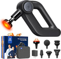 BOB AND BRAD D5 Pro Plus Massage Gun with Heat FSA-HSA Eligible 13mm Amplitude Deep Tissue Percussion Massage Gun with Max Power for Muscle Therapy Professional Muscle Massager