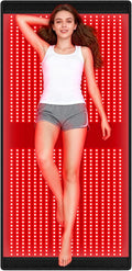 Red-Light Therapy Mat for Full Body: 67''X33'' Infrared Blanket - 660nm &amp 850nm Dual Wavelength with 1140pcs LEDs Pad Wrap Back Hip Knee Legs for Women for Home Use