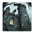 Ghost Castle Bathroom Scale for Body Weight Bathroom Digital Electronic Weighing Scale with Back Lit LED Display Sturdy Tempered Glass Weight Watchers Scales 400lb