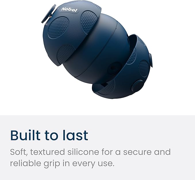 MyoSphere Vibration Massage Ball for Deep Tissue Stimulation Muscle Tension Relief and Stress Reduction | Your Portable Deep Tissue Therapist | Nobol Blue- Limited Edition | 1.5lb