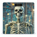 Skeleton Next to Scale for Body Weight Digital Bathroom Scale Toughened Glass High Precision Scales for Body Weight with Large LCD Backlight Display Weight Scales