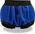 Adult Plastic Diaper Covers Waterproof Leakproof Rubber Incontinence Pants Washable High Waist Women Underwear Overnight (Blue XX-Large)