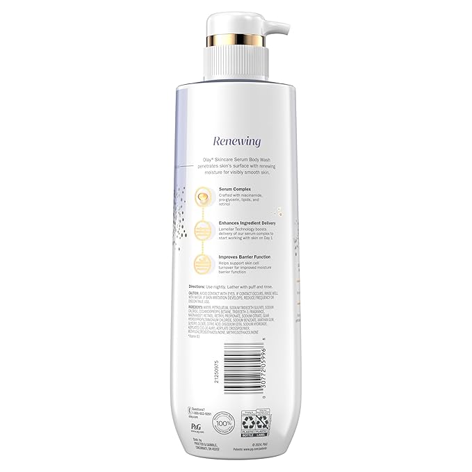 Olay Cleansing &amp Renewing Nighttime Body Wash 17.9 fl oz