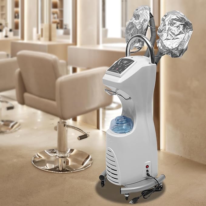 Stand Hair Steamer 7 in 1 Freestanding Salon Hair Dryer Hair Color Perm Processor Hair Treatment Salon SPA