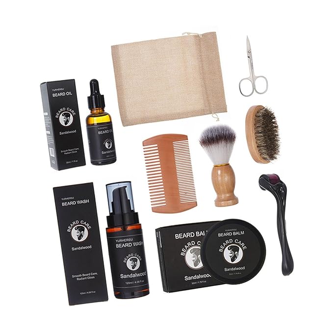 2/3/9Pcs Men's Grooming Essential Beard Care Set Unique Grooming Accesories Adult Him Husband Boyfriend Son Dad