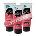 All Good Baby &amp Kids Sunscreen Lotion for Face &amp Body - UVA/UVB Broad Spectrum SPF 30 Zinc Oxide Coral Reef Friendly Water Resistant - Zinc Shea Butter Coconut Oil Aloe (3 oz)(3-pack)