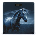 Blue Horse Scale for Body Weight Digital Bathroom Scale Precision Smart Weighing Scales with Clear LED Display Accurate High Precision Scales Weighing Machine