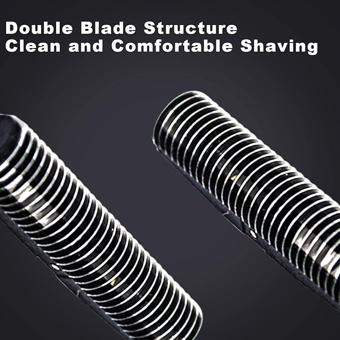 Replacment Foil and Cutter for Babyliss Pro MetalFX Double Foil Shavers Head2 CountGold