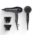 Cocco Nano Pro Hair Dryer Ultra Lightweight Ionic Intel System Ceramic Spheres Technology Professional Performance Black