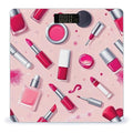 Women's Fashion Automatic Switch Digital Bathroom Weighing Scale Smart Scale Modern Lady Girly Cosmetic Perfume Lipstick Pink
