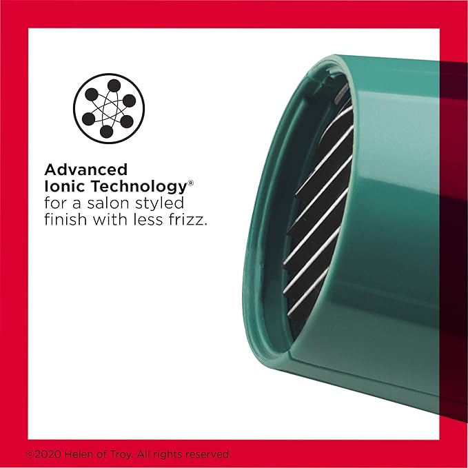 Revlon Volume Booster Hair Dryer | 1875W for Voluminous Lift and Body (Green) &amp Turbo Hair Dryer | 1875 Watts of Maximum Shine Fast Dry (Silver)
