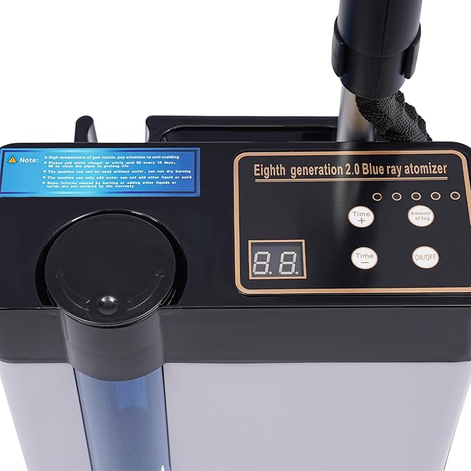 3-in-1 Nano Hair Steamer110V 1300W with 360°Telescopic Rotatable Arm Nanoscale Spray Machine for Hair Care Hair Repair