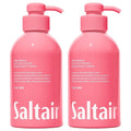 Saltair Body Wash 2-Pack – Moisturizing Body Wash with Hyaluronic Acid &amp Coconut Oil – Scented Shower Gel for Women and Men – Pink Beach Scent 2x 17oz – Vegan Cruelty-Free Paraben-Free