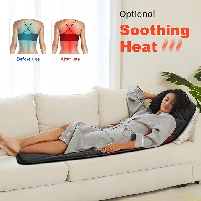 CILI Massage Mat &amp Lumbar Support Pillow