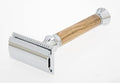 G&ampF - Vintage Edition Safety Razor Olive Wood 10 Razor Blades